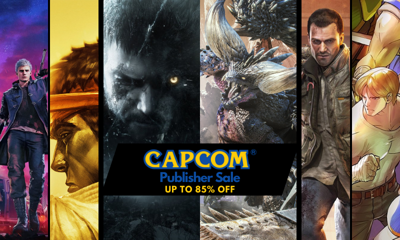 Capcom Publisher Sale eTail