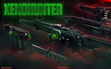 Valorant Xenohunter Skin Collection