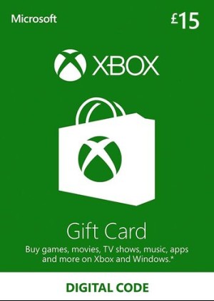 Microsoft Xbox Live 15 GBP